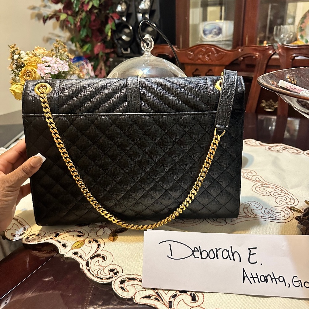 YSL Large Envelope Handbag - Picture 1 of 2